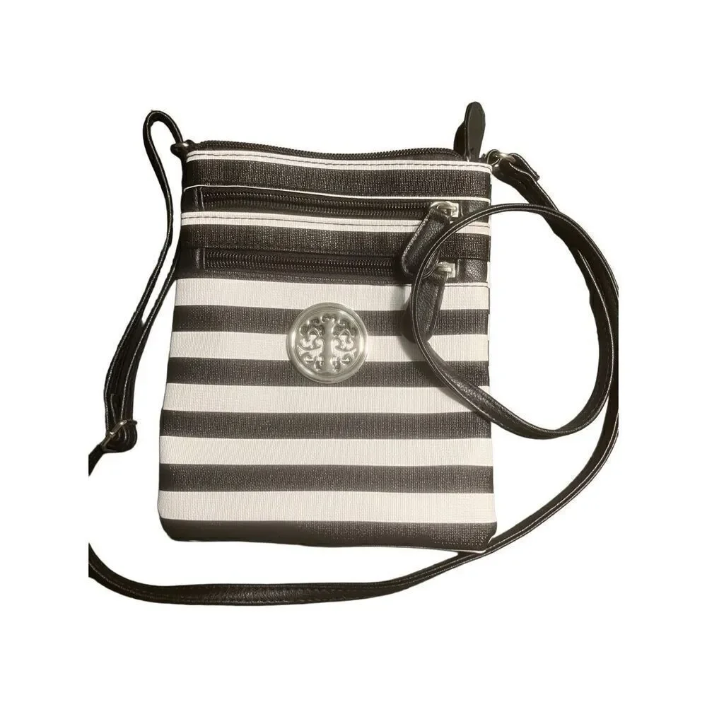 Nautical Striped Crossbody Vegan‎